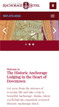 Mobile Screenshot of historicanchoragehotel.com